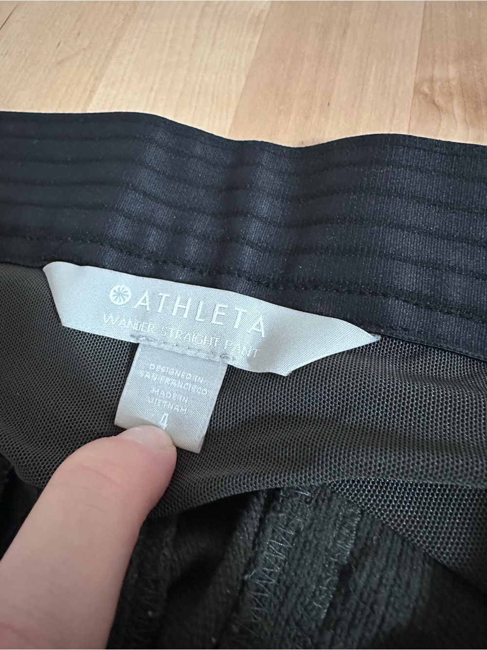 Athleta Women’s Dark Gray Outdoor Hiking Pants - Picture 6 of 9